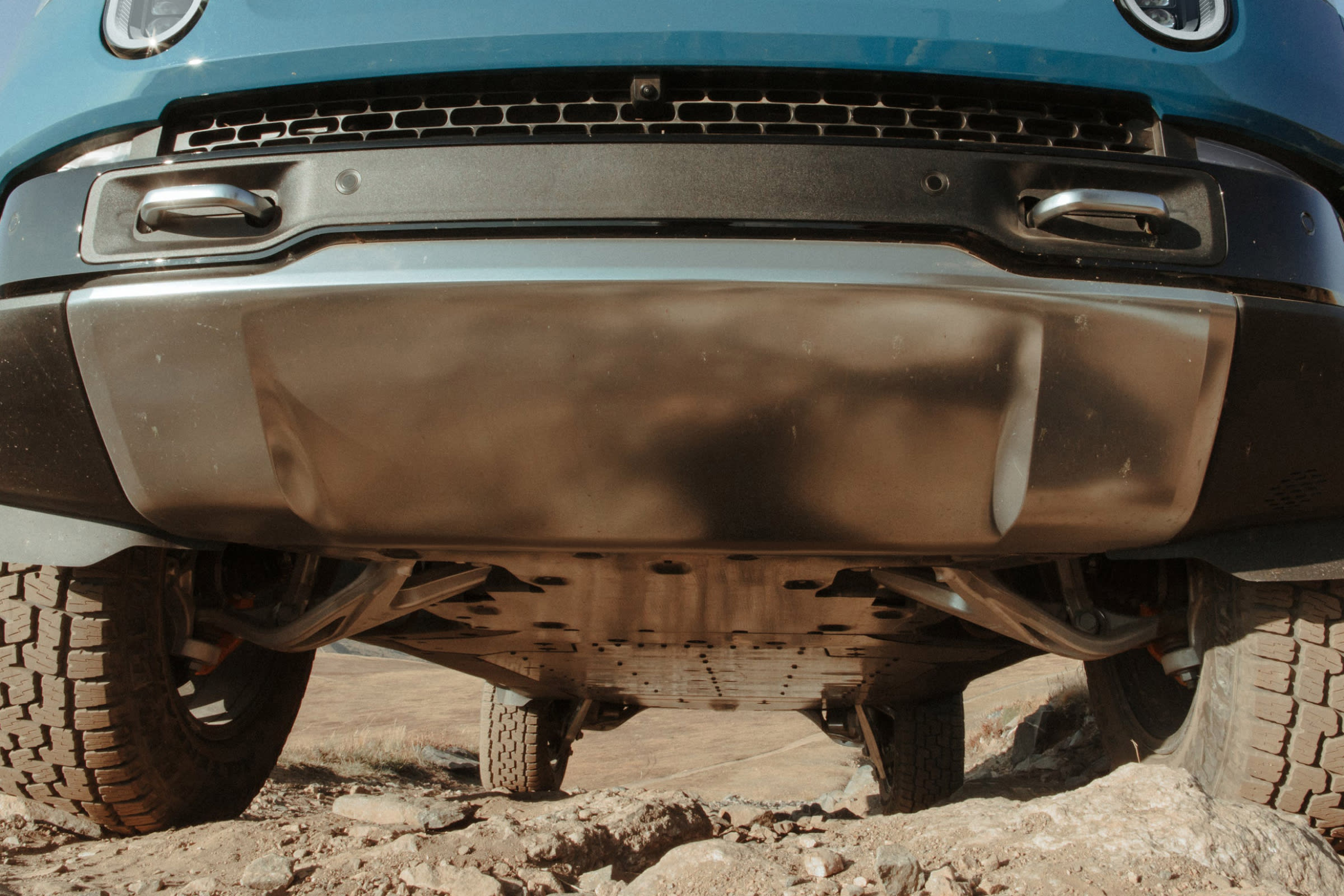 Rivian R1S showcasing driving dynamics